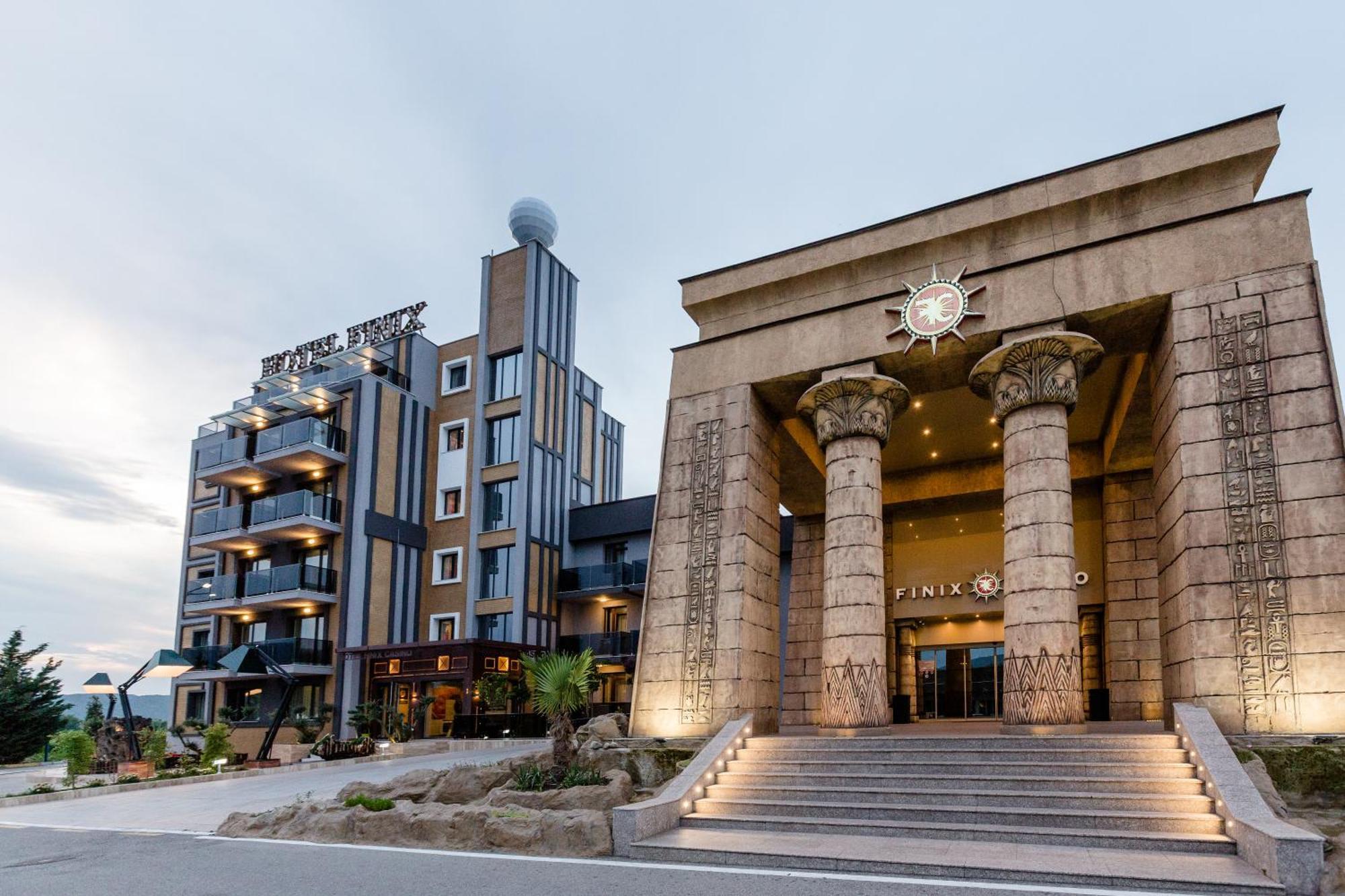 Hotel Finix Casino Kulata Exterior foto